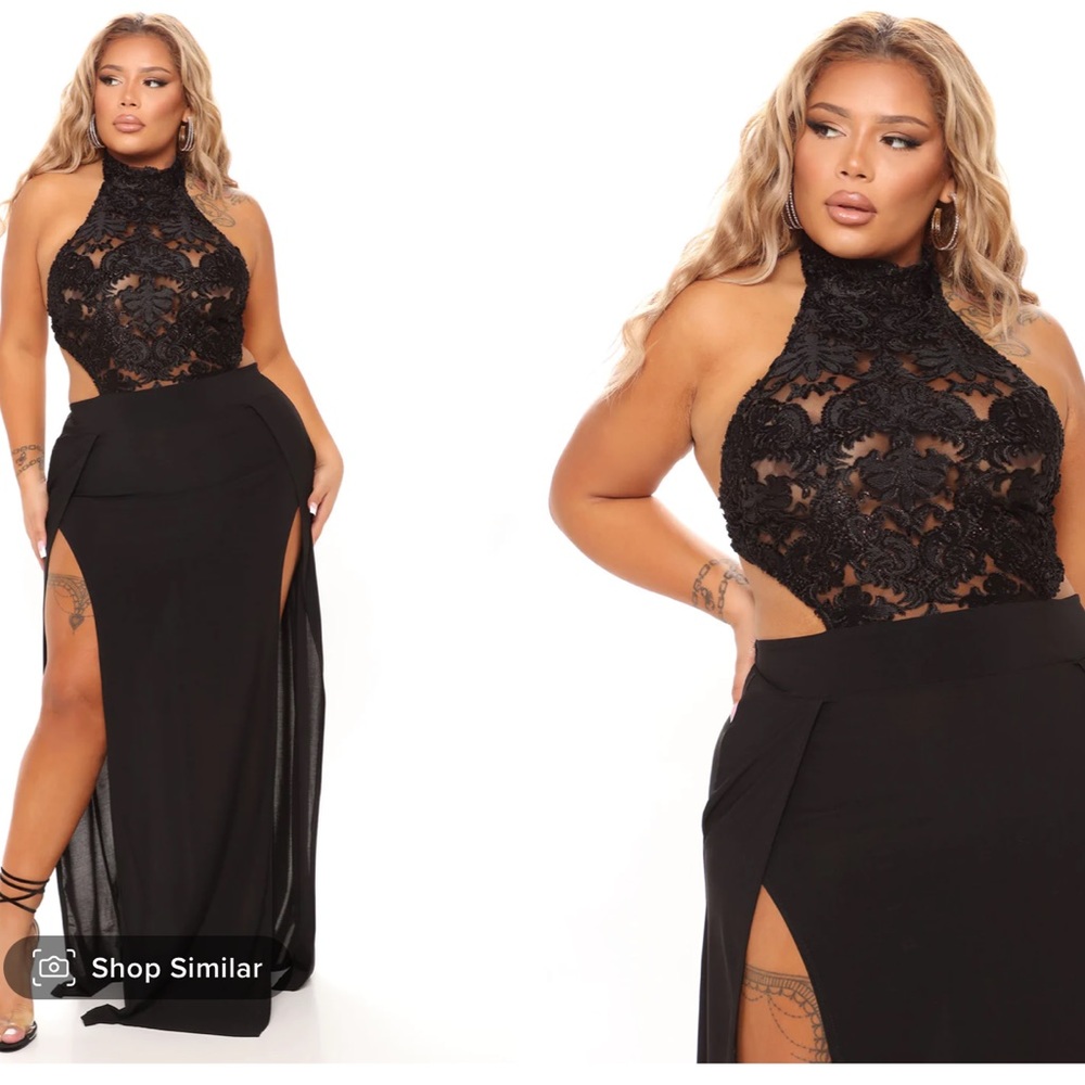 Desire Maxi Dress - Black